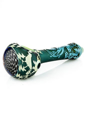 Liberty Glass Grateful Dead color tubing wig wag Spoon #16