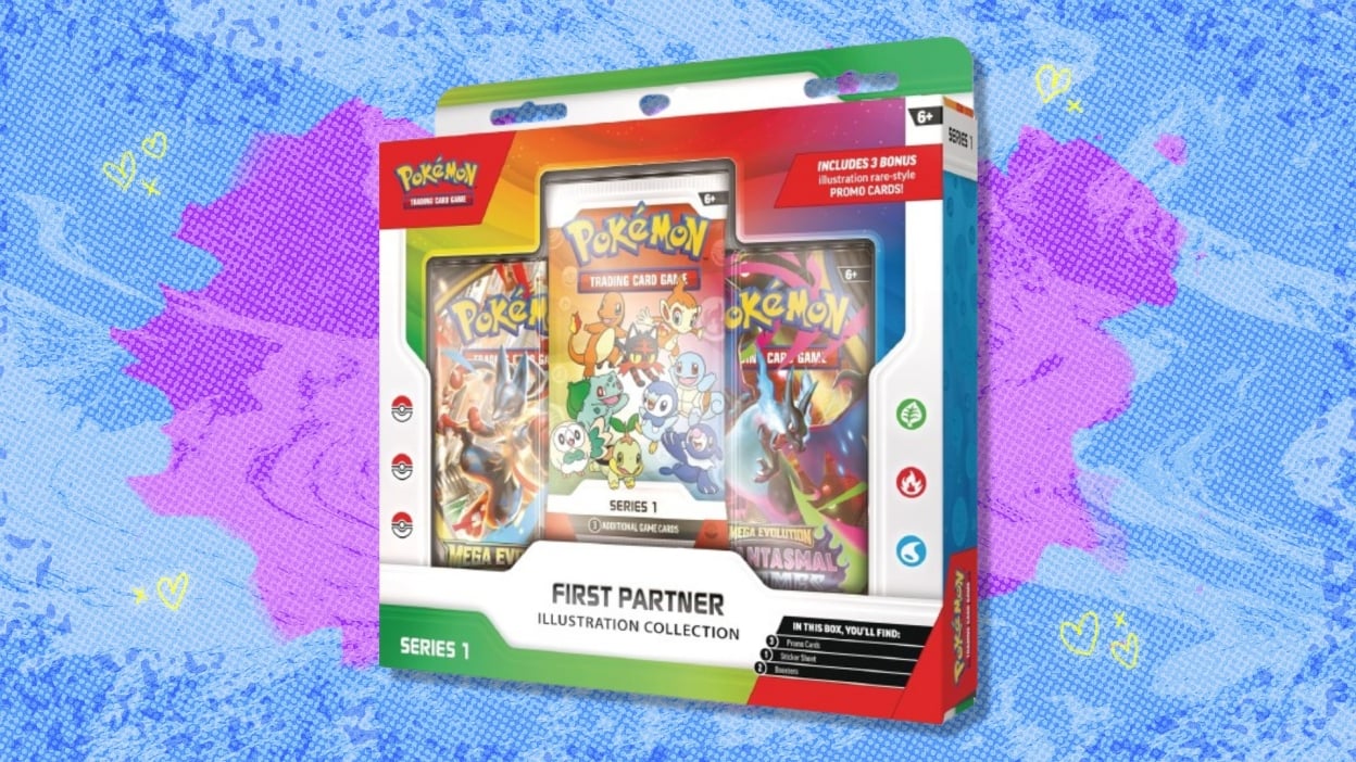 Pokémon TCG First Partner Illustration Collection Series 1 is now under $70 at Amazon
