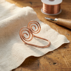 Spirale en cuivre Marguax pour le bien-être des mains