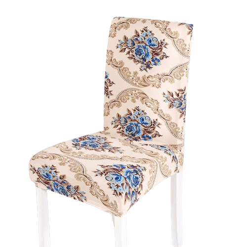 Housse de chaise <br> Fleurie