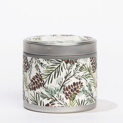 Greenleaf|Silver Spruce Tin Candle