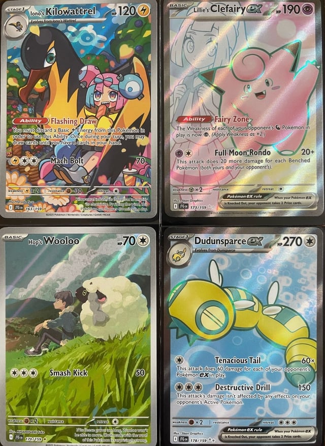I was lucky enough to open 17 packs of Journey Together early. Here's the best stuff I pulled! : r/PokemonTCG