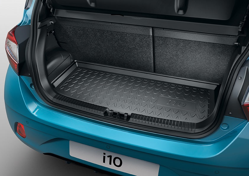 Hyundai i10 AC3 Kofferraum-Formschalenmatte, ohne doppelten Ladeboden (Bj. ab 12.2019)