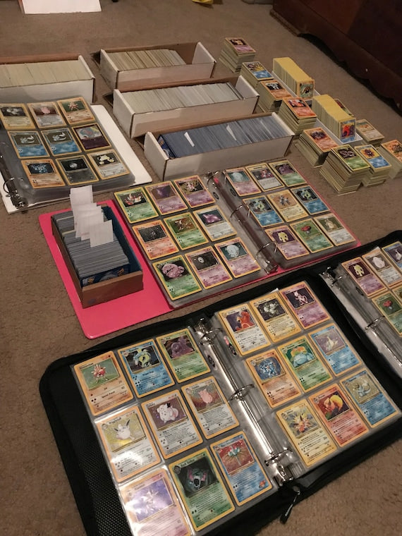 50 Lot Original Vintage Rare Pokemon Cards 1st Editions WOTC Ships Fast
