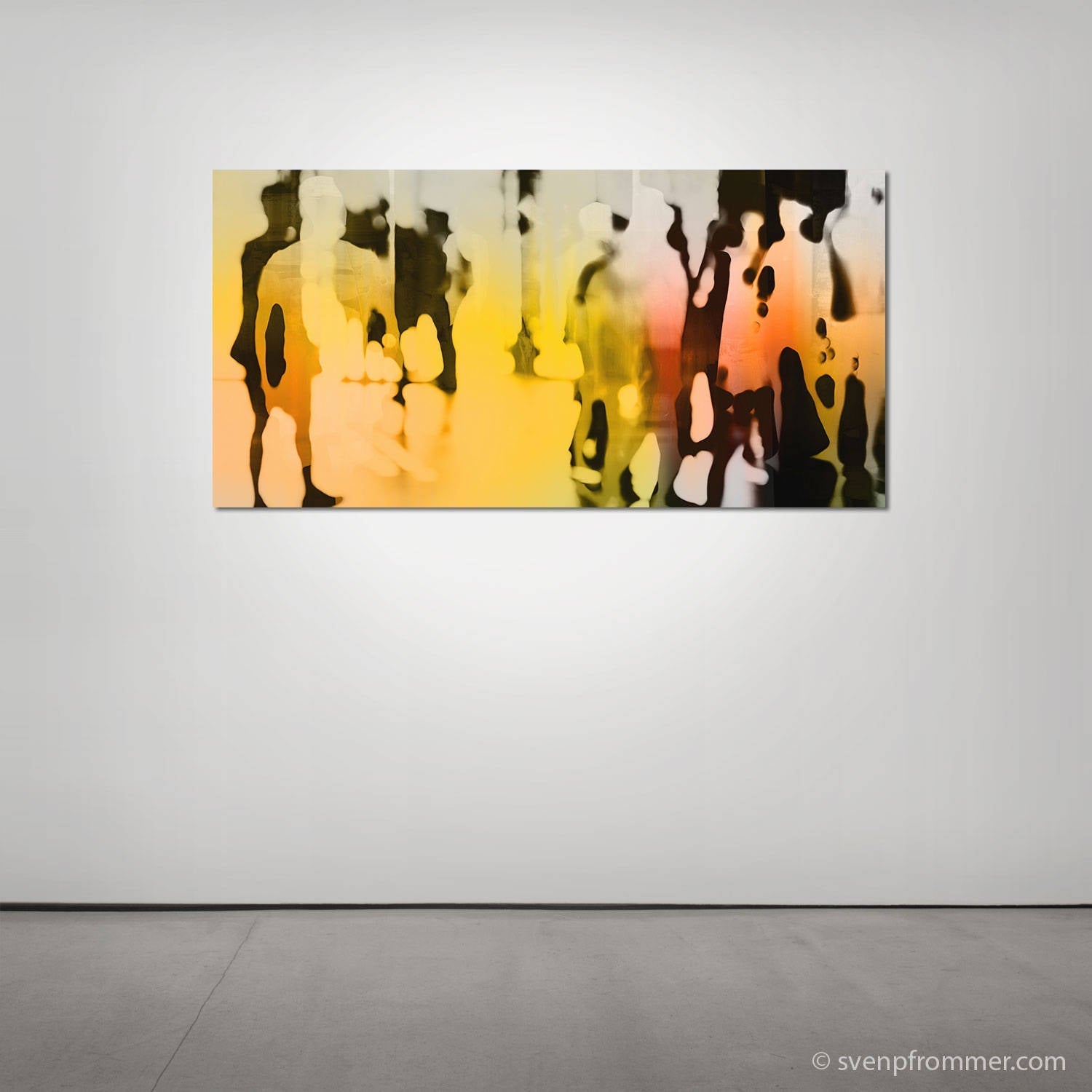 BURMA BLUR X  Artwork is ready to hang