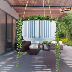 Outdoor Hanging Planter in Multi Colors Hanging Plant Pot Unique Gift, 3D Printed Planter, Patio Balcony Decor, Cottage core Decor,MCR Bowl