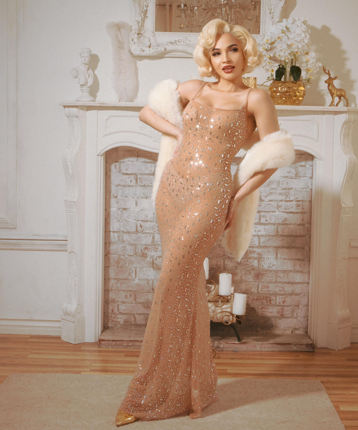 marilyn monroe happy birthday president dress Marilyn Monroe's JFK 'happy birthday' dress sells for record $4.8m
