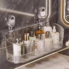 Bathroom Organizer with Powerful Suction Cup Technology