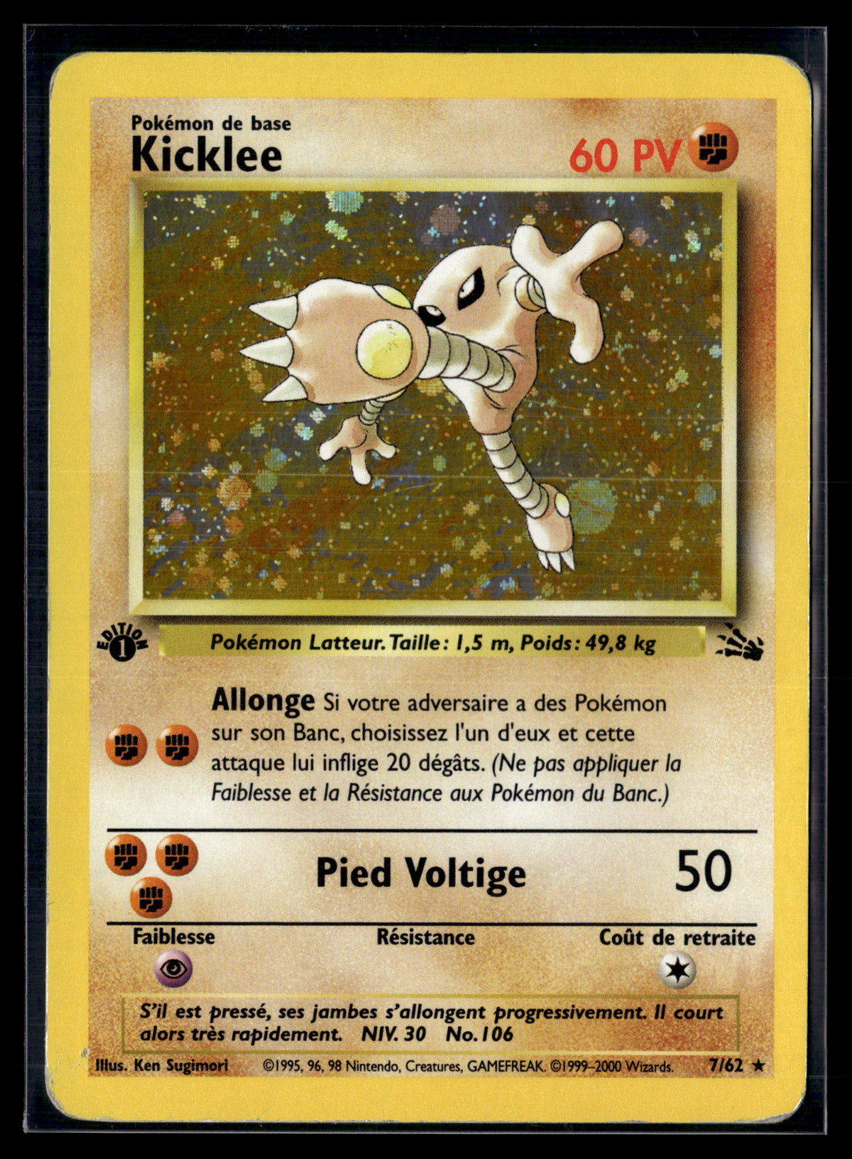 Kicklee 7/62 Fossile ED1 – TBE+