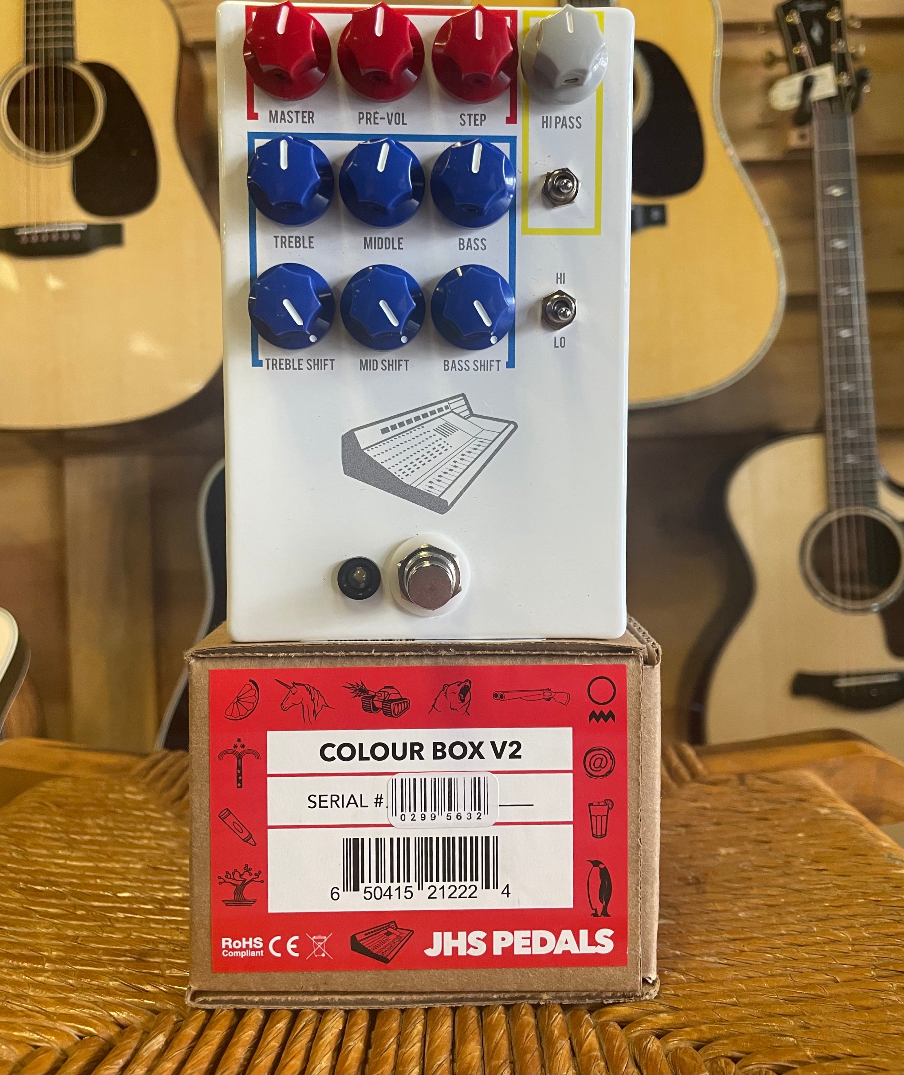 JHS Colour Box V2 Preamp Pedal (NEW)