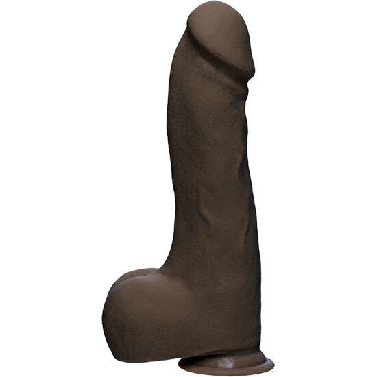 Doc Johnson Master D 10.5 Inch Ultraskyn Brown - UABDSM