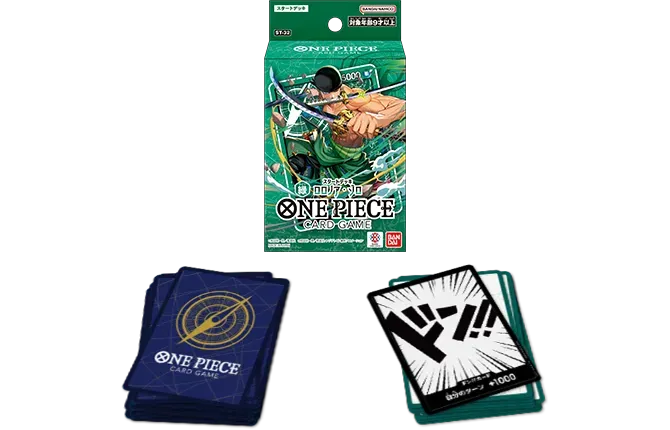 STARTER DECK -Green Roronoa Zoro- [ST-32] | ONE PIECE CARD GAME