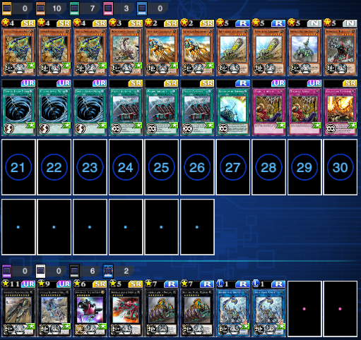 Infinitrack deck! this deck is really fun to play, also it is strong but  very weak to disruption, BUT you can set a really good turn one, wich  nobody will be ready