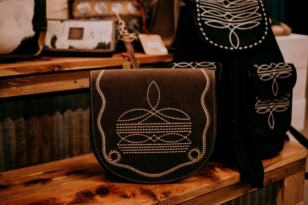 Iris Crossbody Bag-Crossbody bag-American Darling-Lucky J Boots & More, Women's, Men's, & Kids Western Store Located in Carthage, MO