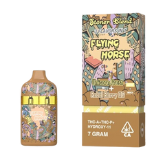 Unicorn Frost + Rebel Berry OG - Flying Horse Stoner Blend Disposable Vape - 7G