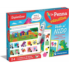 clementoni sapientino penna interattiva vado al nido ean 8005125164578