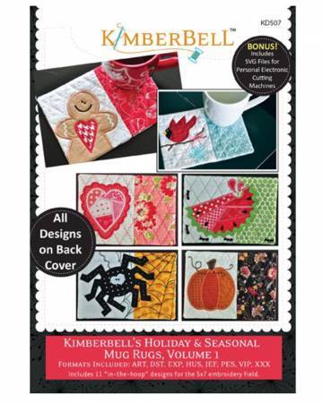 Kimberbell Mug Rugs CD's
