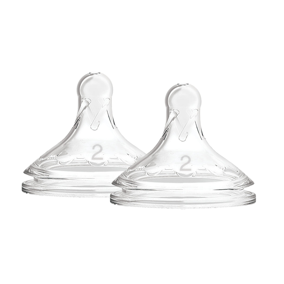 Dr. Brown’s Options+ Anti-colic | Tétine phase 2 biberon à col large pack de 2 (3m+)