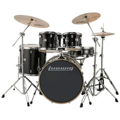 Ludwig Element Evolution 5-Piece Drum Set 22/14Sd/14Ft/12/10 With Hardware No Cymbals