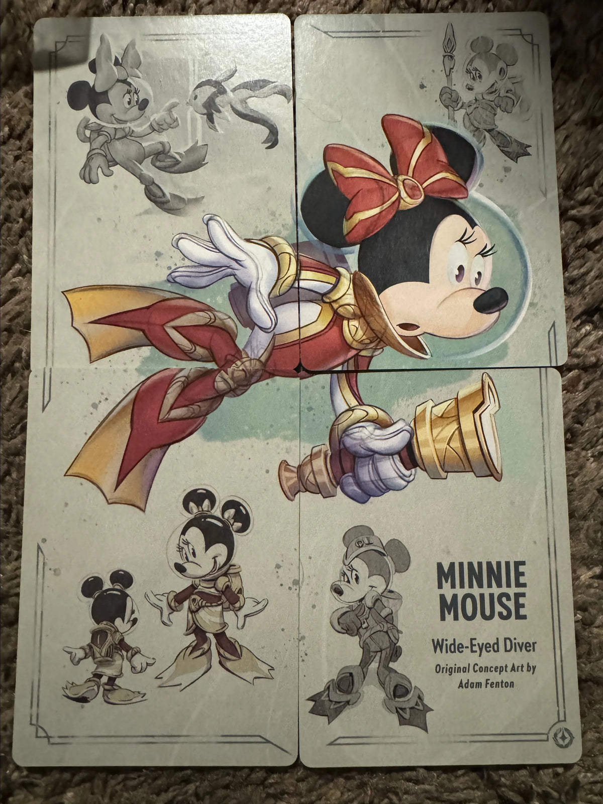 Lorcana Disney code card puzzle pieces set! Minnie Mouse! · Whatnot: Shop, Sell, Connect