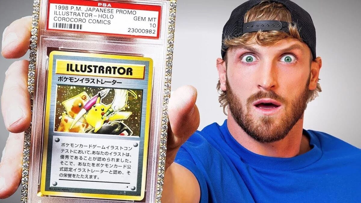 Logan Paul Sells A Single Pokémon Card For Over $16 Million
