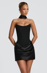 Maggie Mini Dress - Black Dress XS Babyboo Fashion Premium Exclusive Design