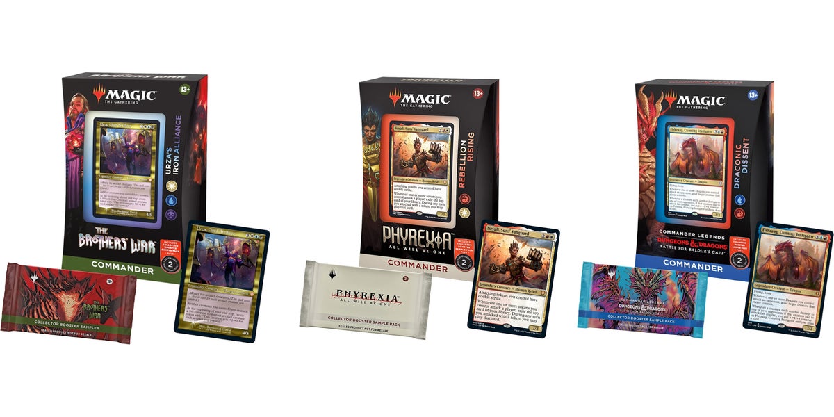 Here are some of the best value Magic: The Gathering Commander precons