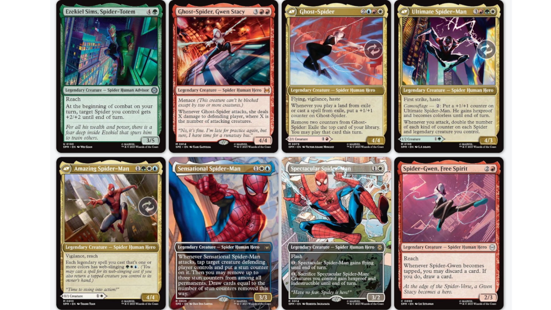 I've seen one MTG Spiderman Arena card, and it's already my set of the year