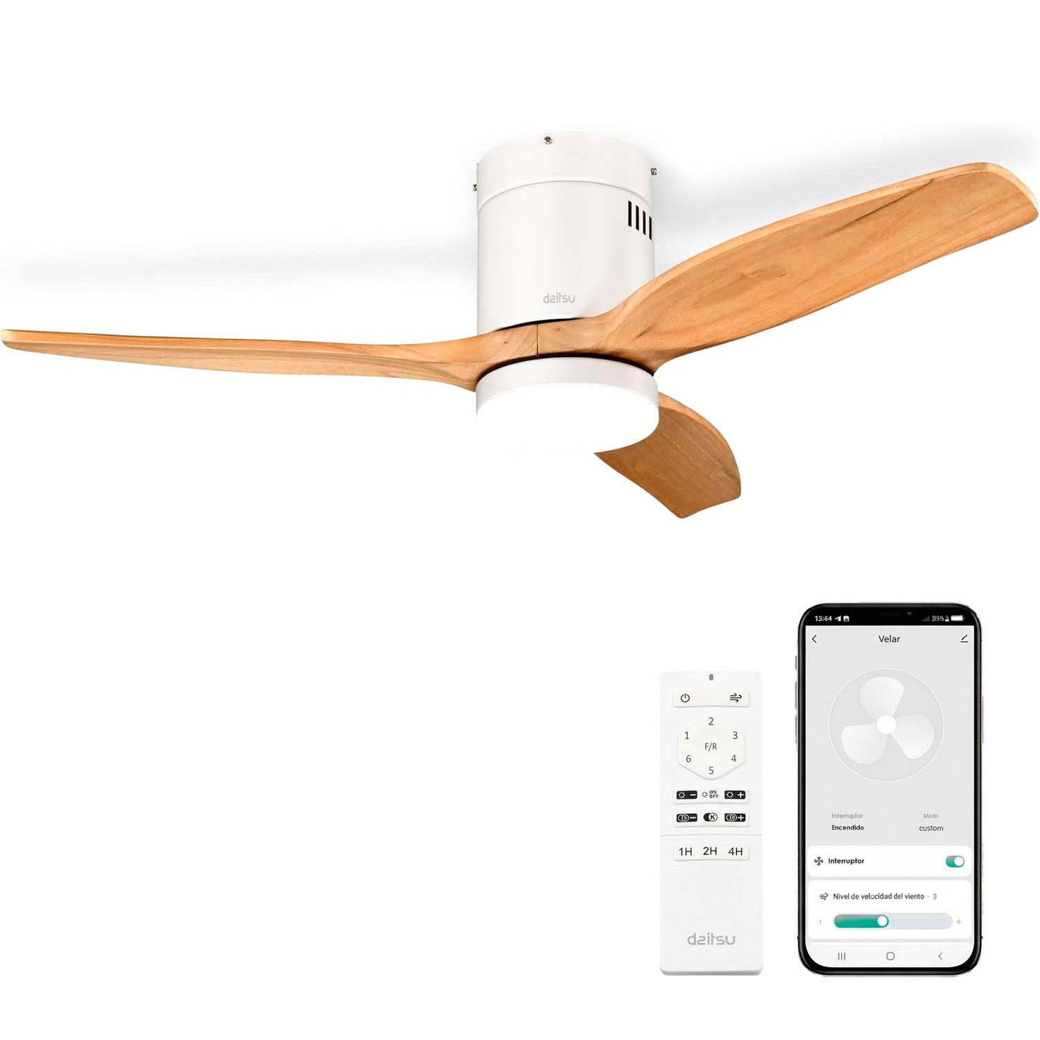 Daitsu Velar 42" (107 cm), 1 estancia (hasta 12m2)
