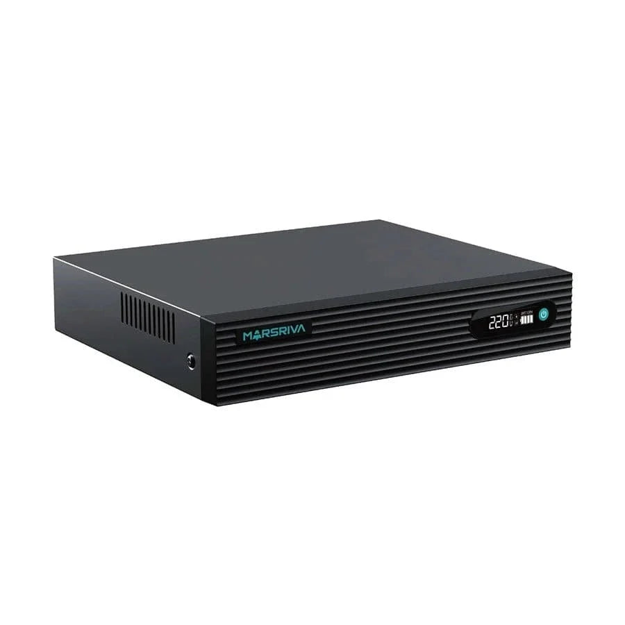 Marsriva Accessories Marsriva KP9 Pro 100W Mini DC UPS 24000mAh Router Backup with PoE