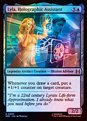 Marvel's Spider-Man Eternal-Legal Foil: Lyla, Holographic Assistant