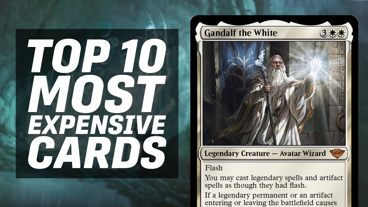 Top 10 Most Expensive Cards in Lord of the Rings Tales of Middle Earth!