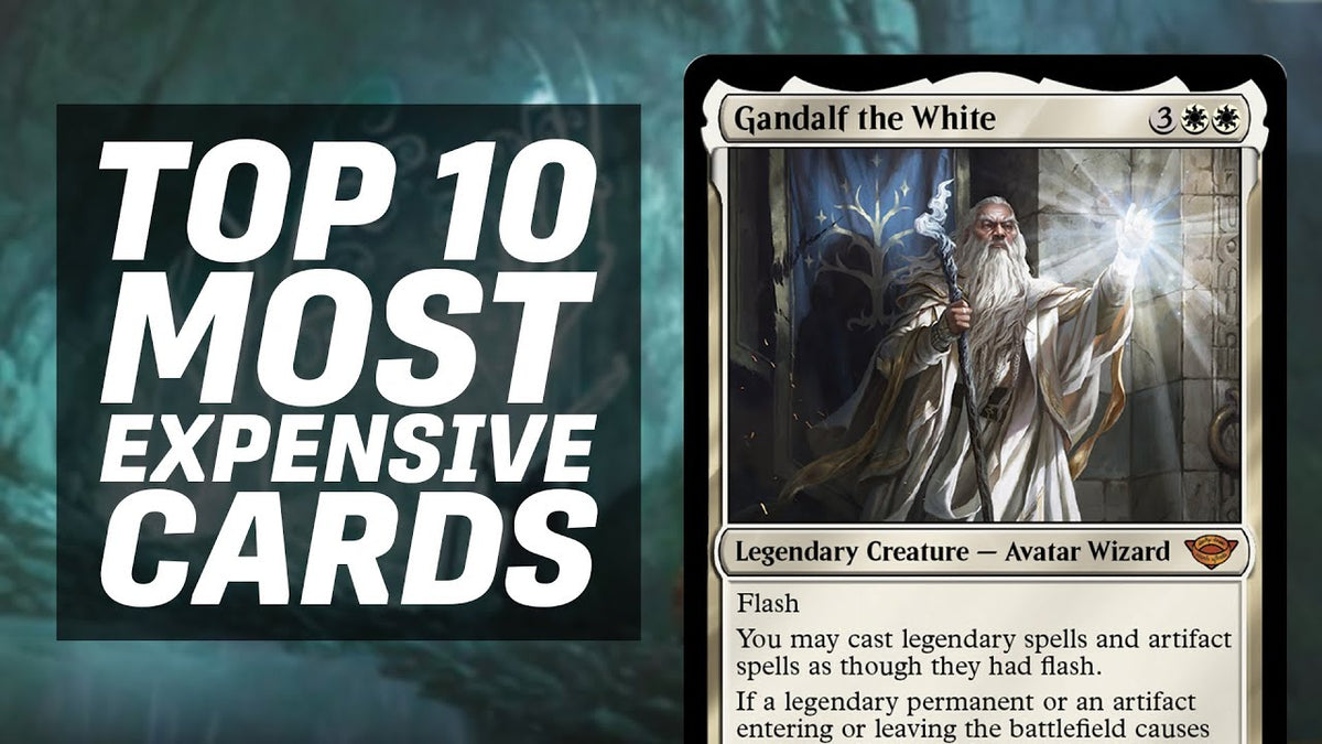Top 10 Most Expensive Cards in Lord of the Rings Tales of Middle Earth!