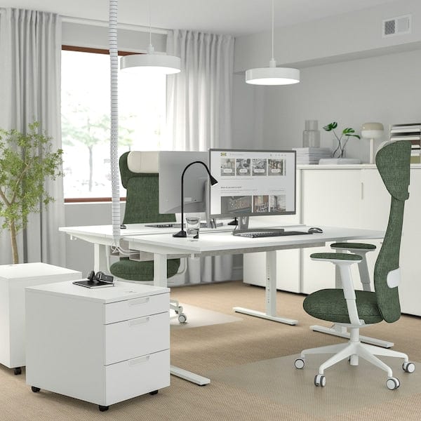 Ikea MITTZON - Desk, white, 160x80 cm