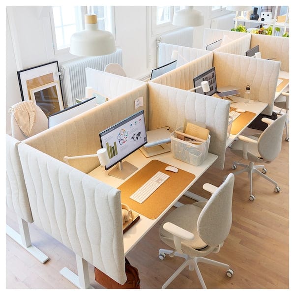 Ikea MITTZON - Desk, white, 160x80 cm