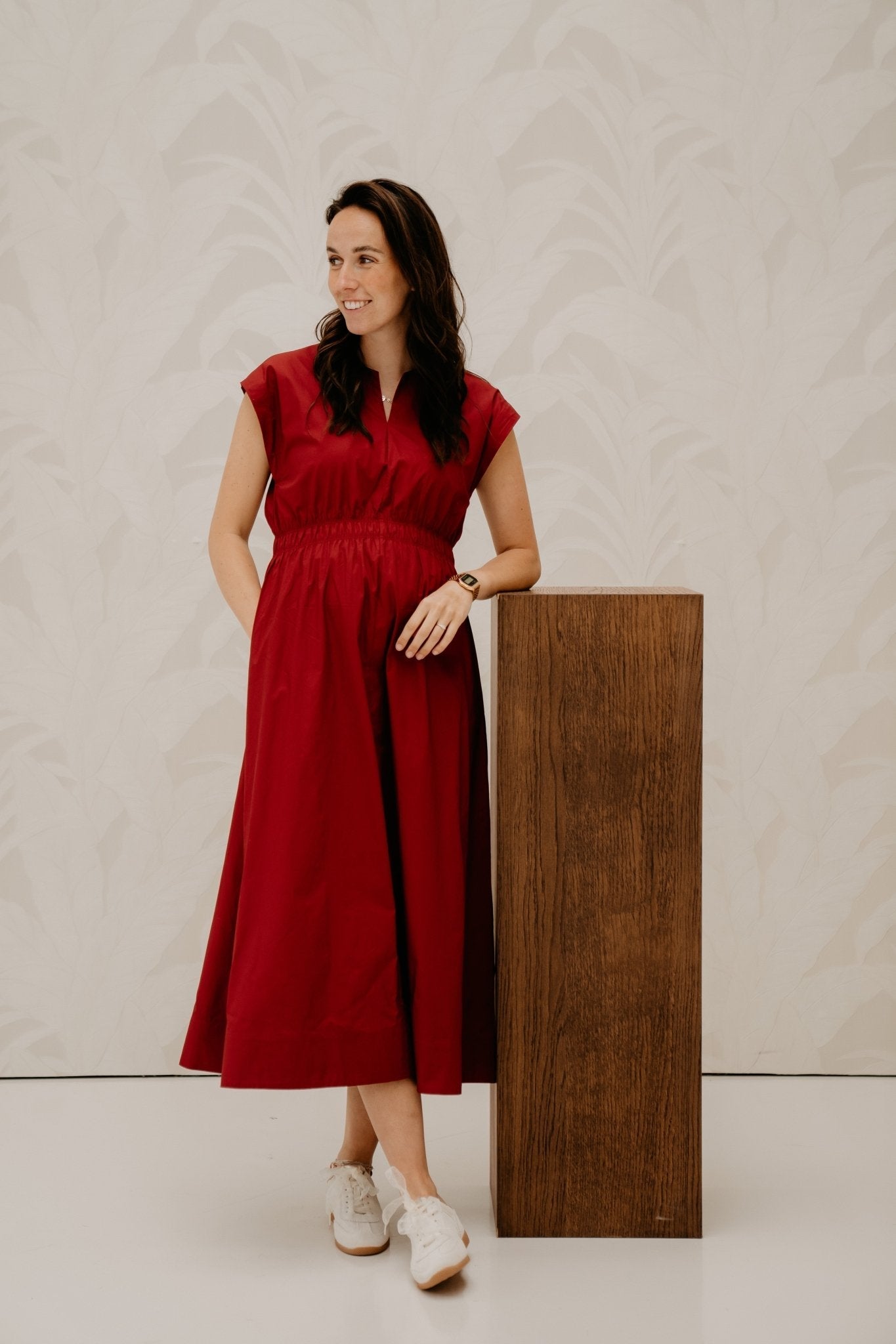 MSCHWiliane Sl Dress Rhubarb - Bij Keesje - MSCH Copenhagen - Jurk