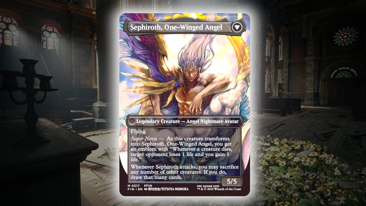 The new MTG Final Fantasy set really wants you to kill Aerith with Sephiroth