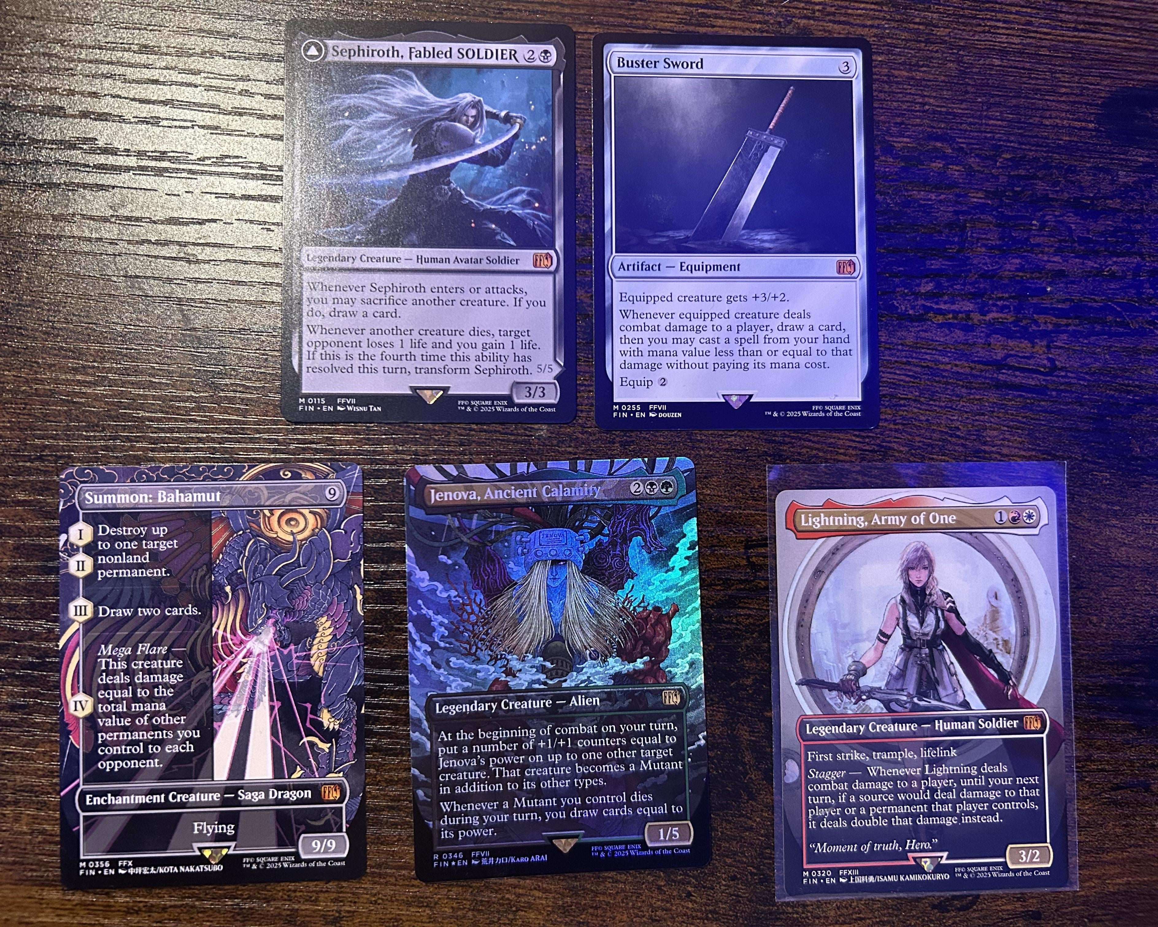 MTG: Play Booster box hits : r/FinalFantasy