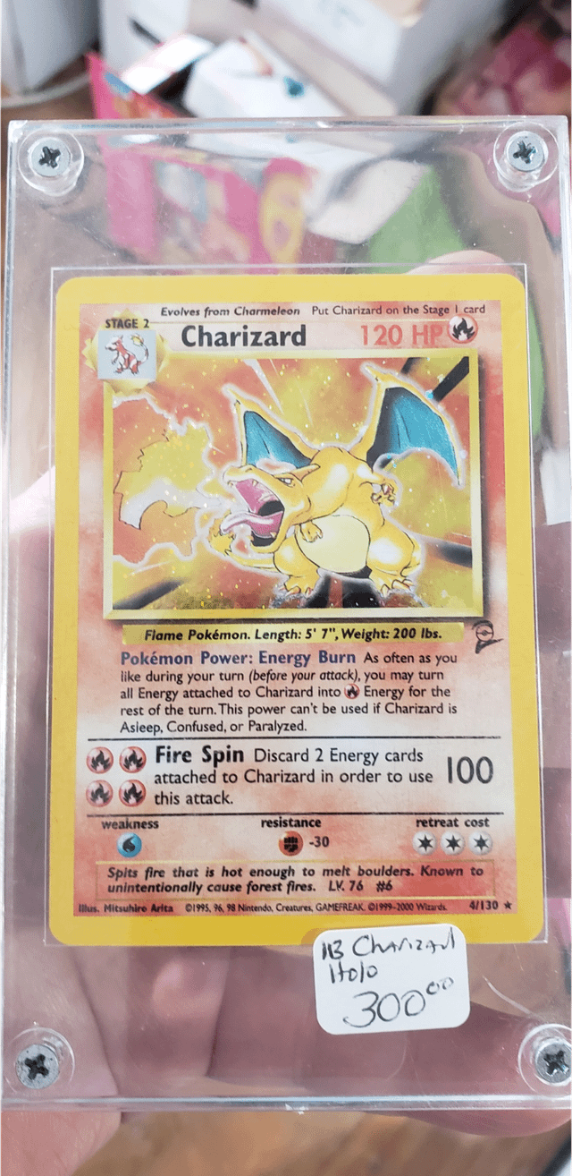 My son wants an original Charizard card, I found one locally and want to get it for him for Christmas. I do not know much about Pokemon cards. Is this an original?