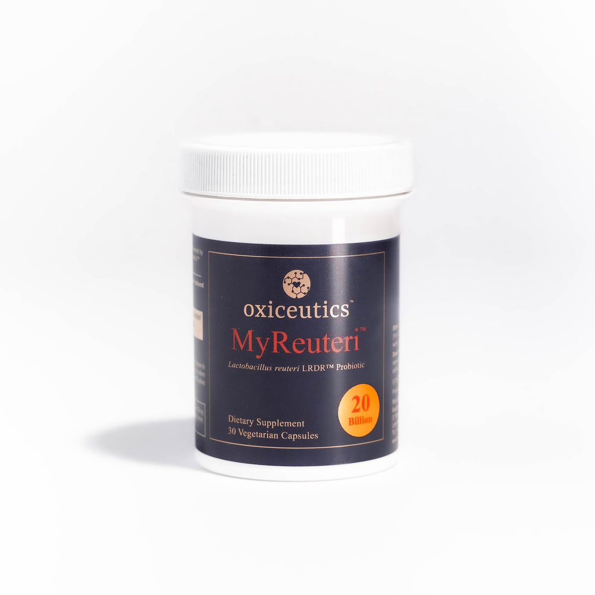 MyReuteri 20B CFU LRDR probiotic bottle