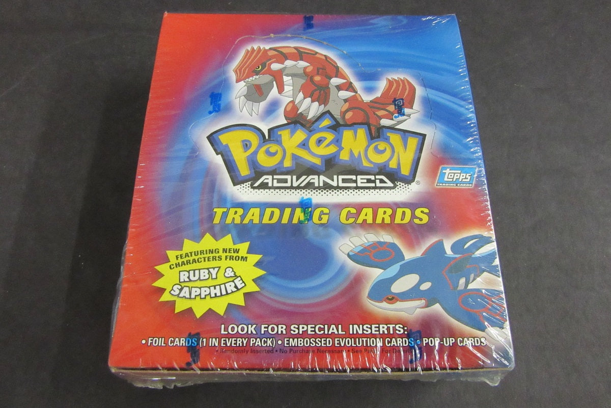 2003 Topps Pokemon Advanced Ruby Sapphire Box (24/7)