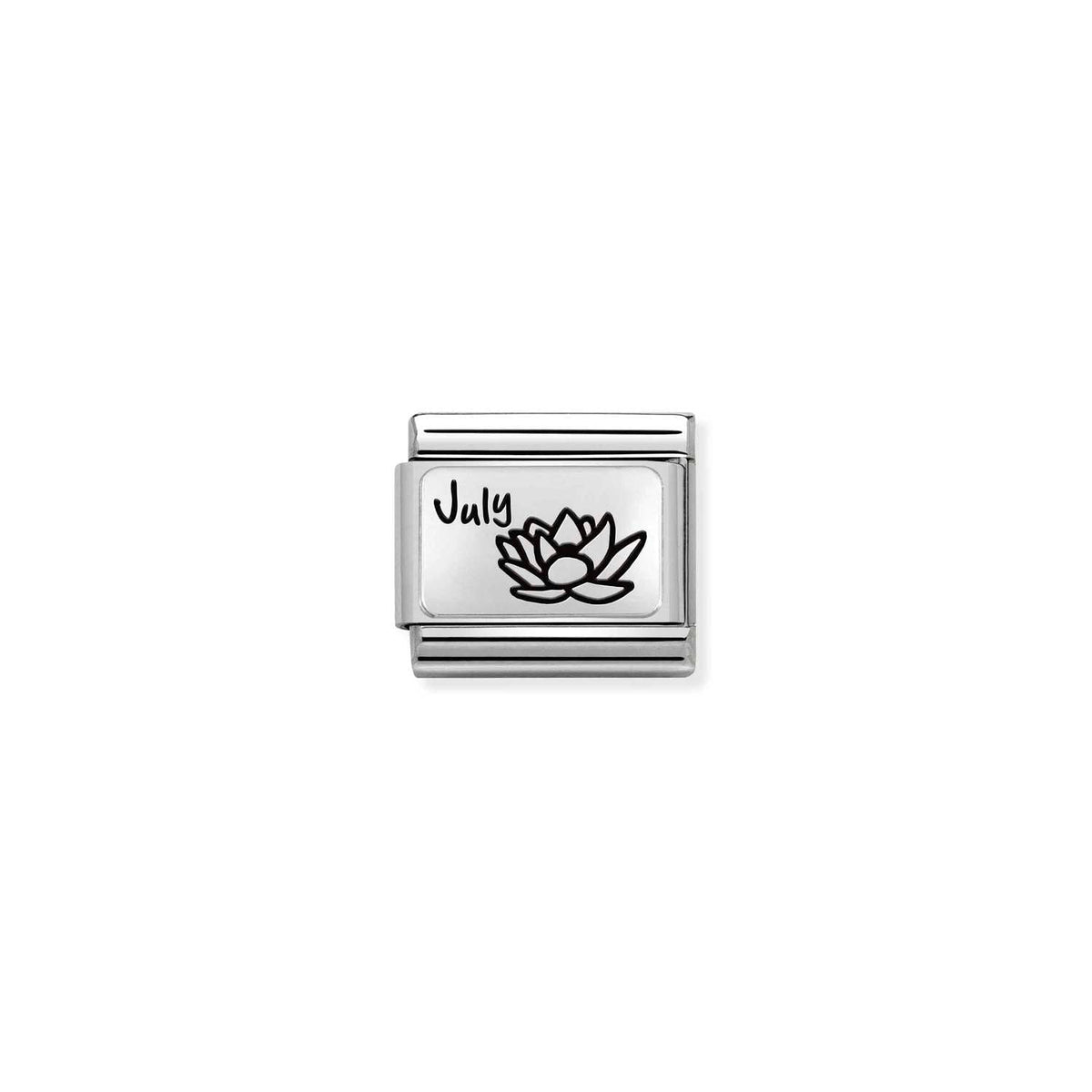 Nomination Composable Classic Month Flower Jul S/S & 18K -Nomination