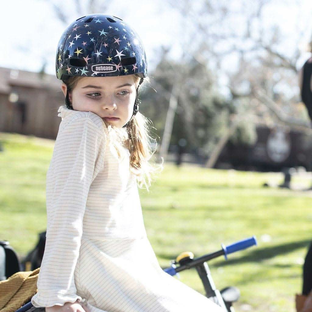 Nutcase Little Nutty Star are Born Gloss MIPS Helmet, Toddler - ANB Baby