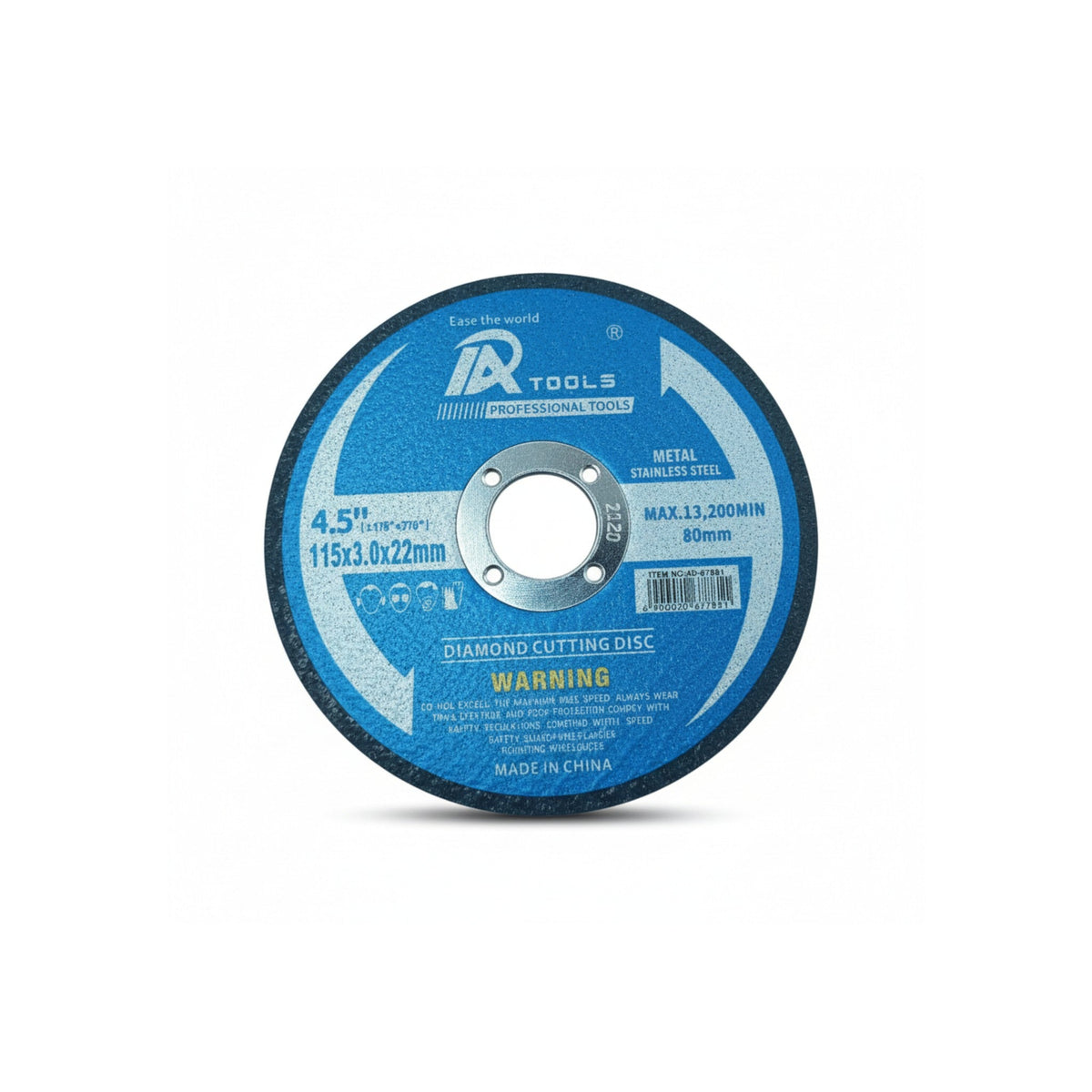 Stainless Steel/Metal Cutting Disc 115x3.0x22mm