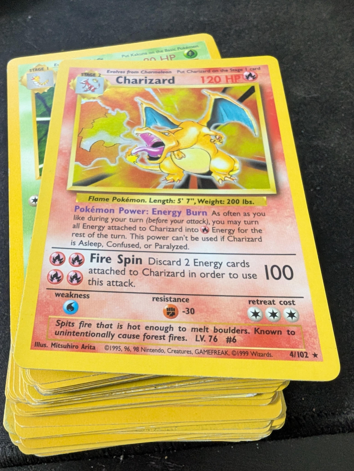 Old Charizard from the 90's I unearthed from the depth of my mother's house. Any ideas on potential value? : r/PokemonCardValue