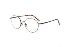 NEW MICHAEL ADAMS Brown MA630T TITANIUM Eyeglasses 51mm with Case