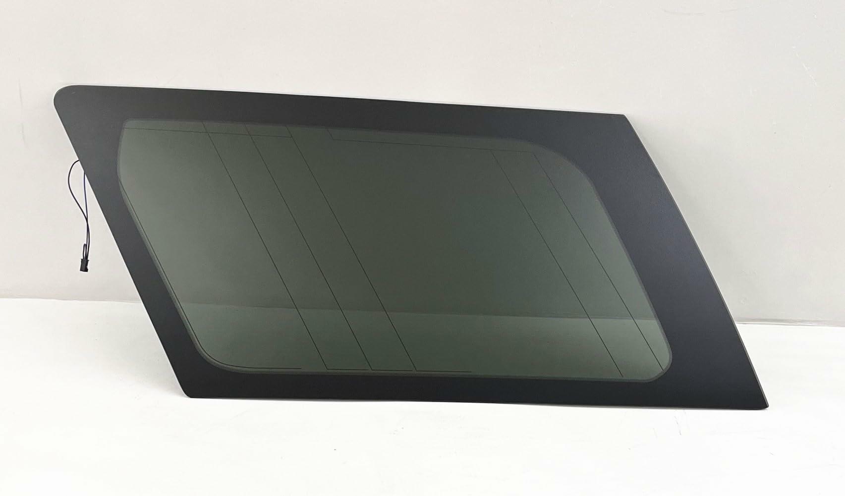 Tempered W/ Antenna Driver Left Side Quarter Window Quarter Glass Compatible with Ford Expedition 2018-2024 Models ( Not For Expedition Max )
