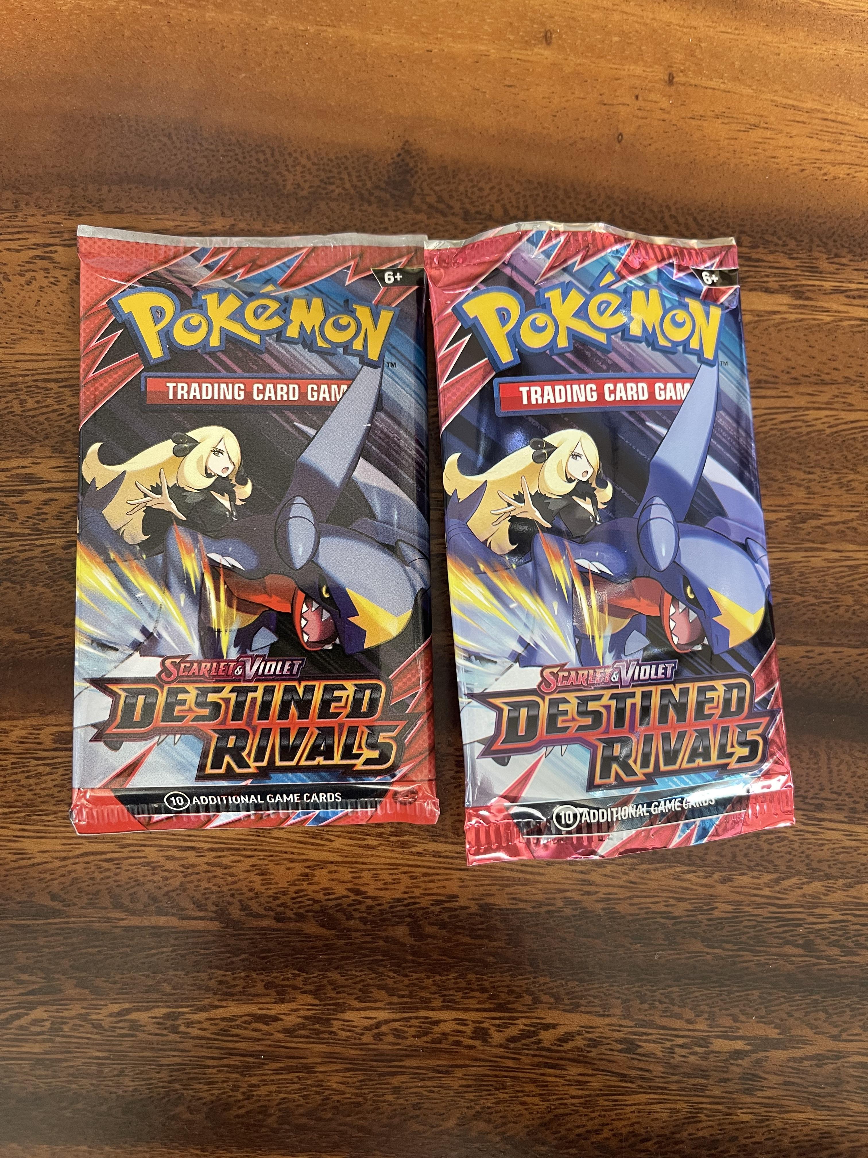 Opened a Destined Rivals etb & display. The quality of the packs is somehow completely different? : r/IsMyPokemonCardFake