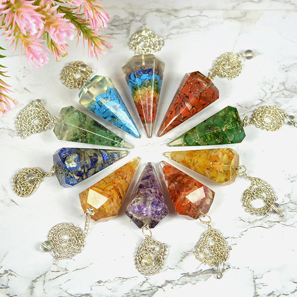 Orgone Dowser Pendulum for Parents charged by Reiki Grandmaster