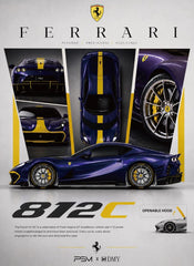 [Preorder] PSM x DMY 1:64 Ferrari 812C (2 Versions)
